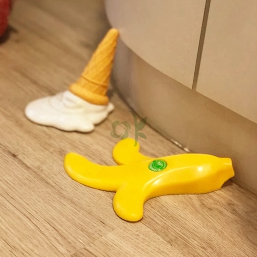 Hochwertige Bananenform-Silikon-Türstopper