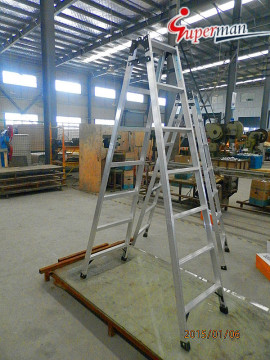 High Quality Aluminum Ladder with Foldable