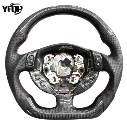 Carbon Fiber Leather Sports Steering Wheel for Maserati GT GC GTS