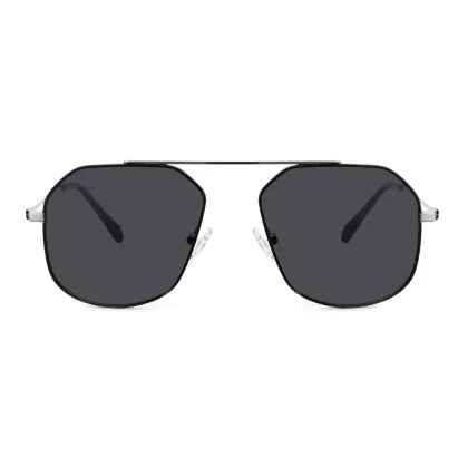 Belieye Top Bridge Sunglasses Shape For Round Face Women Men
