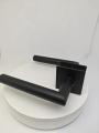 Hitam Black Powder Square Square Rose Magnet System Handle