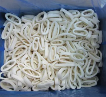 Frozen squid ring size 3-7cm