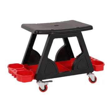 OGAS OEM Rolling Car Wash Detailing Stool - Multifunctional Car Creeper Chair