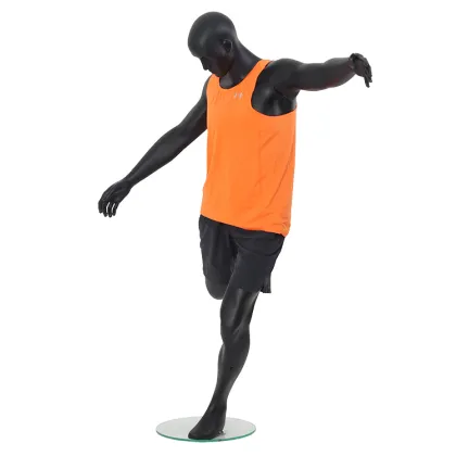 Full Body Football Pose Male Athletic Mannequins