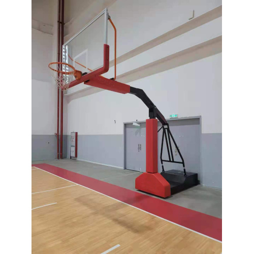 FIBA approved concave box Basketball stand no wheels