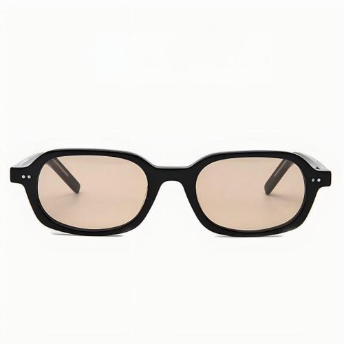 Retro Rectangular Acetate UV400 Sunglasses