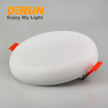 White Cover Full Plastic LED Panel Light 165-265V SMD2835 9W 18W 24W 36W Frameless