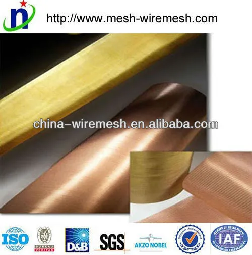 Canton Fair hot sale brass wire mesh/copper mesh cloth