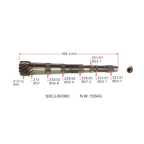 514170A Albero di ingresso della trasmissione di parti auto per Fiat Doblò 500