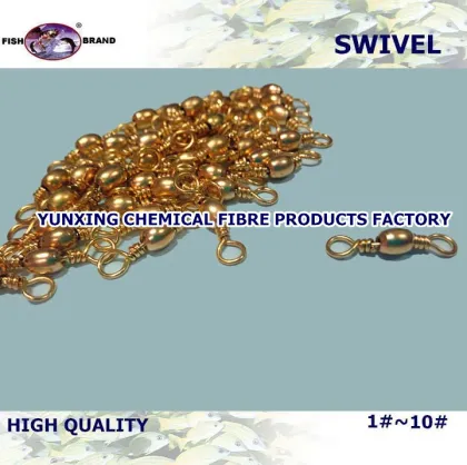 barrel fishing swivel