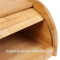 Bandeja de pan de bambú de naturaleza sólida, pancase