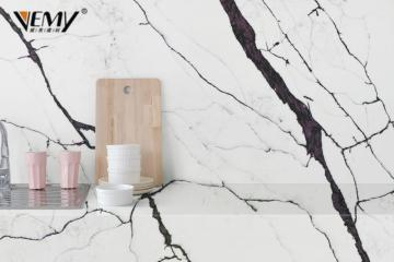 Vemy Quartz Factory Sale Artificial Quartz Calacatta White
