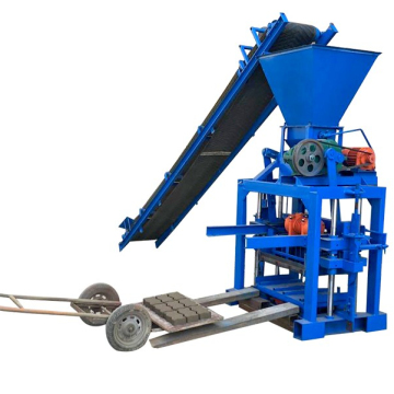 QTJ4-30A Semi-otomatik Hollow Cement Fly Ash Block Makter Machine-Harga Terendah