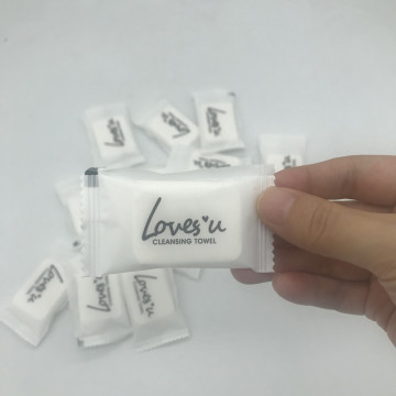 Private Label Low MOQ Biodegradable Compressed Cotton Towels for Travel