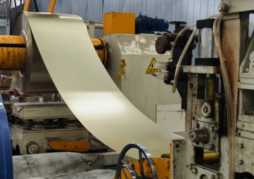 Medium-Yellow Slitted Tinplate Industrial grade