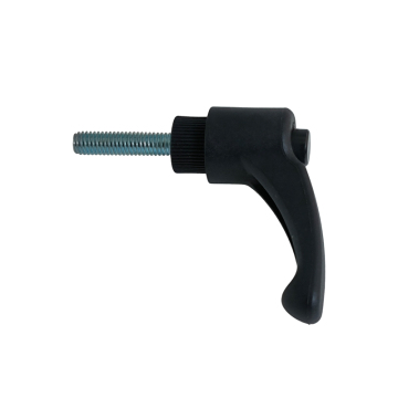 Black Nylon Adjustable Handle for Lathe Machinery