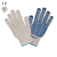 safety work pvc dotted gloves