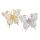 Quartz Crystal Butterfly Decoration Healing Crystal Chip Beads Ornament Home Decor Gifts