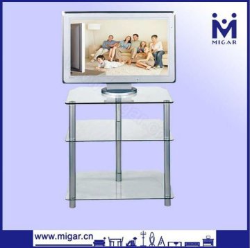 Steel tube Glass TV Console MGR-9716