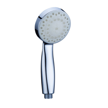 Multicolor LED Shower Head with Temperature Control and Pressurization