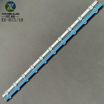 Custom LED Light Strips for LG TVs: 43'' V17 ART3 2867 Rev0.3, 10 LEDs per Set, Compatible with LG Models 43UJ632T, 43UJ670V, 43UV340H