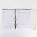 Daily Workout Planner A5 Spiral Daily Workout Gym Workout Fitness Planner Manufactory