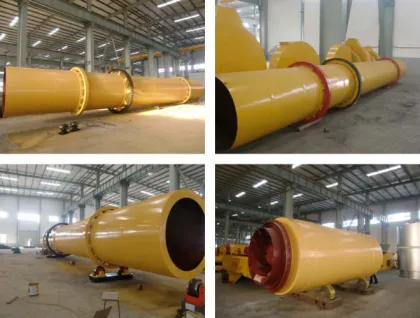 Rotary Drum Drying Equipment For DDGS Apple Pomace