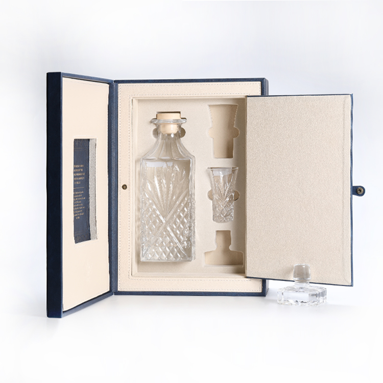 New Design Blue Wine Box New Design Blue Wine Box