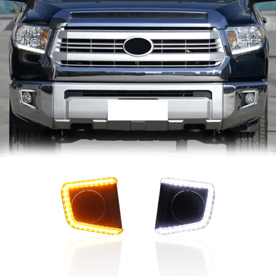 LED Fog Lights for Toyota Tundra 2014-2021 - Gobison Daytime Running Lamps for Front Bumper