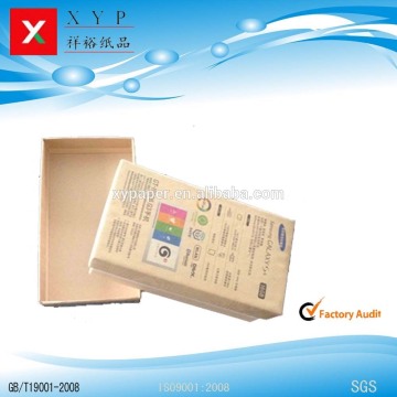 gift boxes with logo and text printed