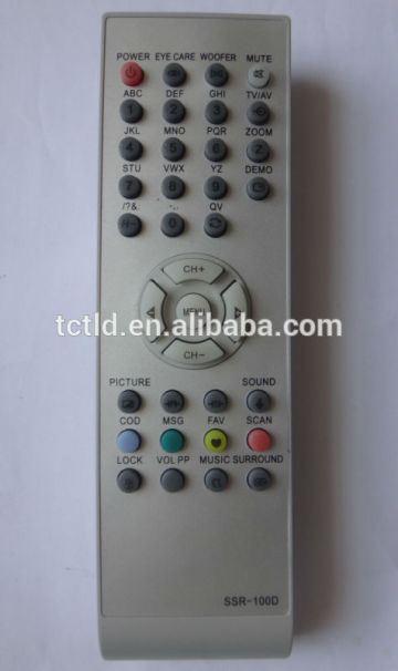 Precision tv remote control dvd remote cotrol