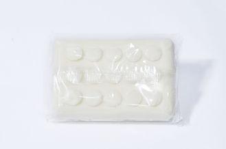 Custom design White Beauty olive oil bath soap, Milk germic