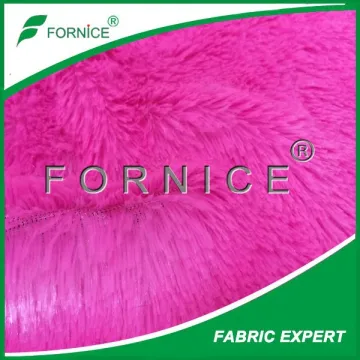 China factory whoelsale knitted polyester plush fabric
