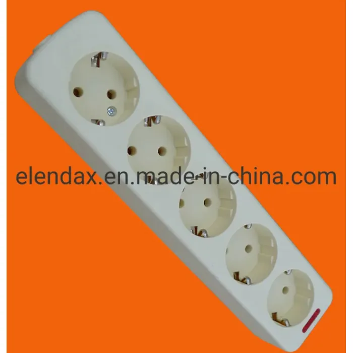 Kabel Listrik Ekstensi 6 Arah Gaya Eropa E5006E