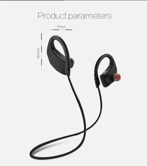Hot sale sport bluetooth earphone true IPX7 waterproof headphone multipoint connection earphone