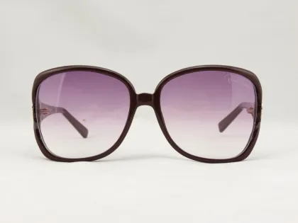 Wine Red Acetate Frame Red Gradient Resin Lens Roberto Cavalli Sun Glasses Rc 504s 66t