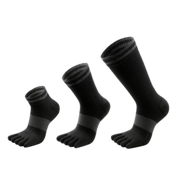 Herrenbootsocken Fünf-Finger-Socken-Sweat-absorbierende Socken