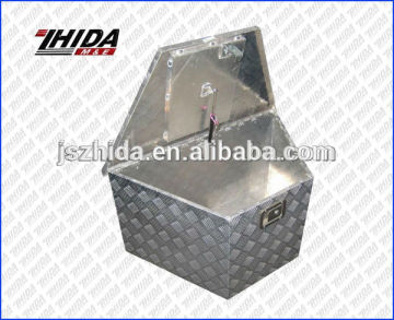 Waterproof Diamond Plate Aluminum Tool ATV Box RV Camping/Truck