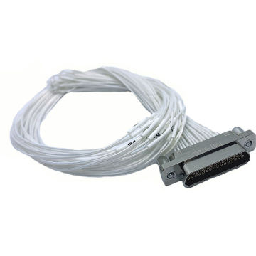 J30J Series Crimped Straight Outlet Connector - 21-Core Micro Moment Type Fast Connector