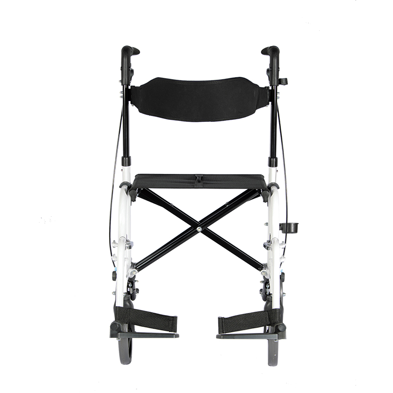 TrainSit Chair Foldbar Rehabilitation Mobility Lätt rullator och rullstol för vuxna TRA08