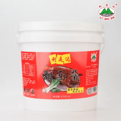 sweet bean sauce 5kg plastic drum
