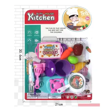 Promotion: 1 Dollar Item Toy Kitchen Set - Mini Pretend Play House Toy & Grocery Toy