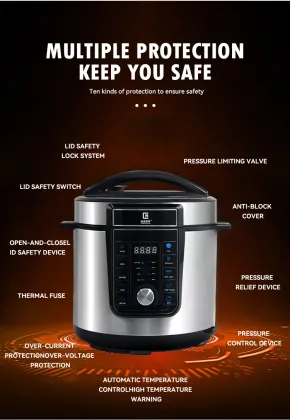 5 Liter Electric Pressure Rice Cooker - MPC052 Multifunctional Electric Rice Cooker