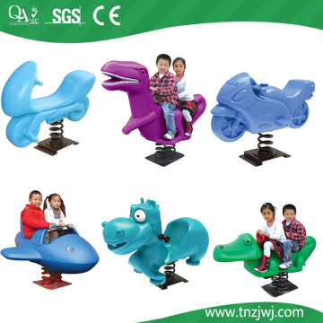 Interesting, Plastic Outdoor Kiddie Ride, Plastic Outdoor Spring Ride