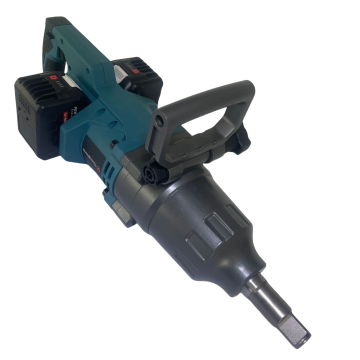 Titolo: "chiave a impatto cordless di livello professionale per la riparazione dei pneumatici per camion - pesante, motore senza spazzole, sistema a doppia batteria
