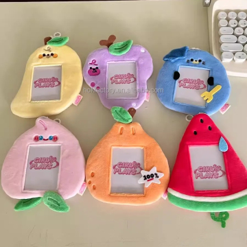 Customized 3D Fruit Shapes Card Holders for K-pop Plush Photocards