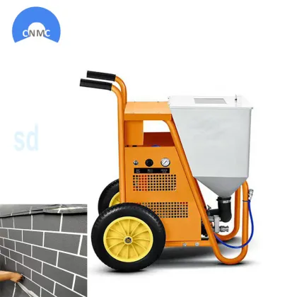 small powder wall machine stone paint putty spraying