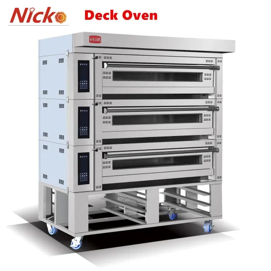 Wholesale 3-Deck 9-Tray Industrial Good Price Bakery Machine Electric Bread Baking Oven