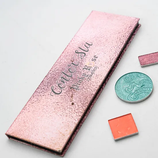 Mix Color Empty Cosmetic Eyeshadow Palette Packaging Box
