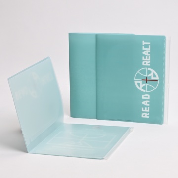 Wholesale Custom A4 Presentation Folder with Pockets and Snap Button